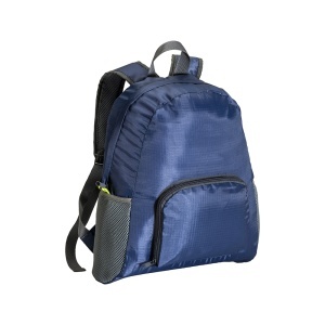 210D polyester ripstop foldable backpack, resealable in a pocket