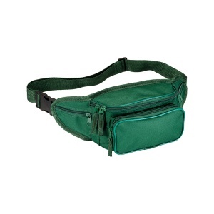 600D polyester 5-pocket waist bag with adjustable waist strap and clip closure - Img 9
