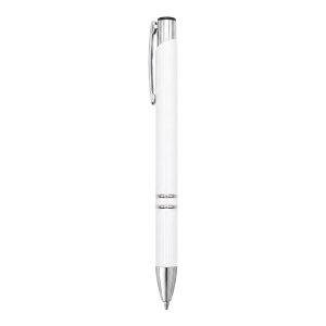 ABS push-button ballpoint pen. Chrome clip and details - Img 20