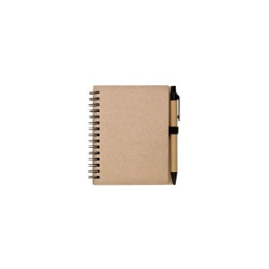 ADO™ REGIS A6 spiral notebook with ballpoint pen - Img 1