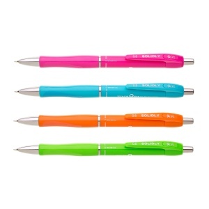 ADO SOLIDLY NEON Plastic ballpoint pen