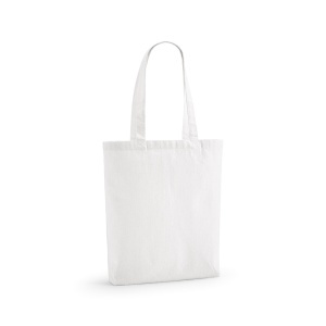 AO Sacoșă de cumpărături Elbrus din bumbac 220 g/m². Mânere și clin de 65 cm.