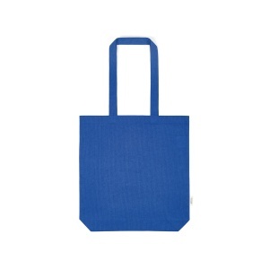 AO Sacoșă de cumpărături Elbrus din bumbac 220 g/m². Mânere și clin de 65 cm.