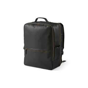 AO Paris Backpack 20L recycled Leather fits 17" laptop