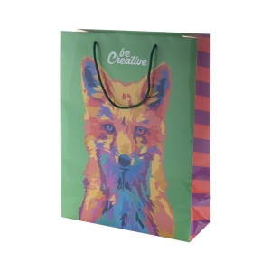 AP CreaShop L - sacoșă de hârtie personalizată, mare