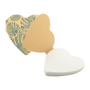 AP CreaStick Heart Eco - custom sticky notepad