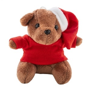 AP Julnalle - plush Christmas teddy bear keyring