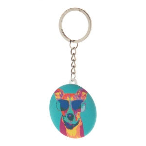 AP KeyBadge RPET Mini - pin button keyring