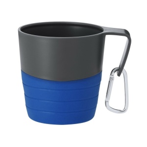 AX™ Cană de călătorie pliabilă 340 ml cu clips pentru carabină