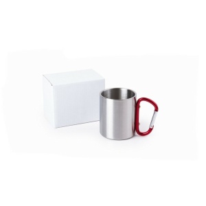 AX™ cană metalică 210 ml cu carabinieră - Img 6