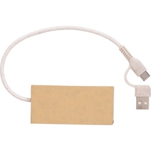 AX™ Hub USB 2.0 din hârtie reciclată - Img 1