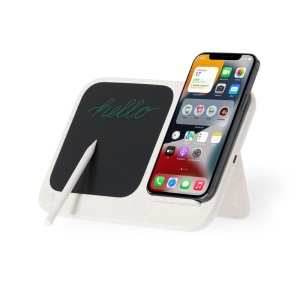 AX™ Încărcător wireless 15W, tablă digitală, suport pentru telefon