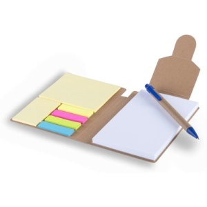 AX™ Memo holder, notebook A6, sticky notes, ball pen - Img 13