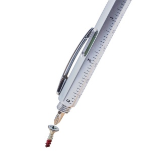 AX™ Multifunctional ball pen, ruler, spirit level, touch pen - Img 5