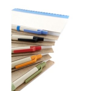 AX™ Notebook approx. A5 with ball pen - Img 1