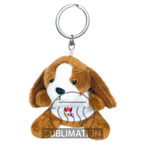 AX™ Plush dog, keyring | Braidy - Img 2