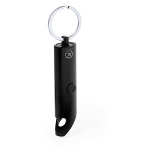 AX™ Recycled aluminium keyring, bottle opener, LED light - Img 2