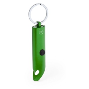 AX™ Recycled aluminium keyring, bottle opener, LED light - Img 6