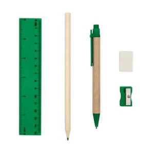 AX™ Set școlar, penar, creion, pix, riglă, gumă de șters și ascuțitor | Tobias - Img 3