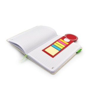 AX™ suport memo, note adezive, semn de carte, caiet, riglă | Young - Img 1