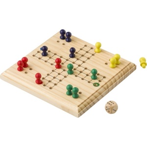 AX Joc de ludo din lemn