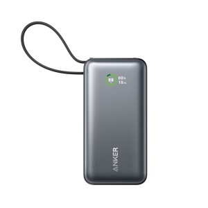 Baterie externă Anker Nano 30W, cablu USB-C încorporat - Img 4