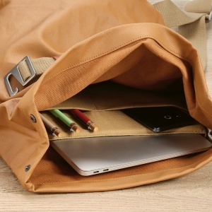 Berlin Backpack 23L rCotton 340gsm and rPU. Fits 17" laptop - Img 18
