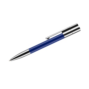 BLUE C™ Ball pen with USB flash drive 8 GB BRAINY