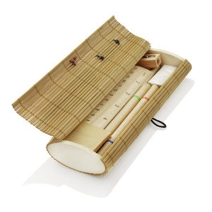 BLUE C™ Bamboo pencil case TITA