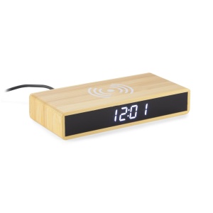 BLUE C™ Wireless charger desk clock INDUCTO