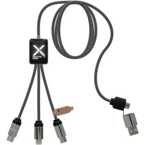 Cablu de încărcare SCX.design C33 60W Type-C cu logo dublu iluminat