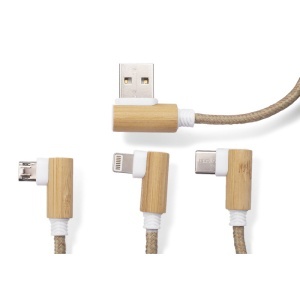 Cablu USB 3 în 1 FLAX - Img 3