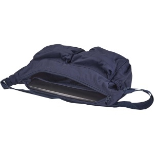 Calli 13" GRS recycled nylon laptop messenger bag - Img 5