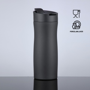 CO Nordic thermal mug with copper layer and porcelain coating, 630 ml