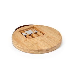 Duchamp Board Bambus cu tacâmuri pentru brânză - Img 6