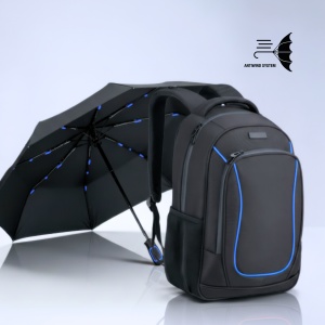 CO Set dynamic: rucsac business 15” și umbrelă automată
