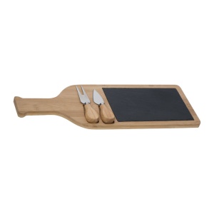 EA Cheese Cutting Board Set with Slate Plate Calais