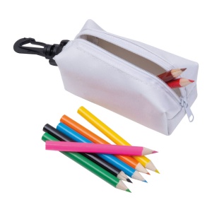 EA Pencil Case with Coloured Pencils Carlton