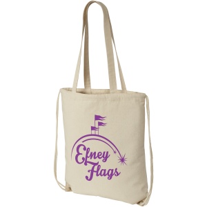 Eliza 240 g/m² cotton drawstring bag 6L - Img 7