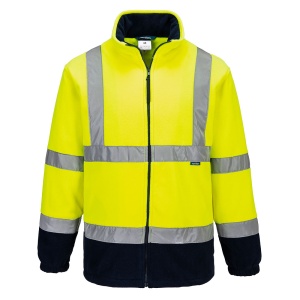 Fleece contrastant de înaltă vizibilitate - Img 2