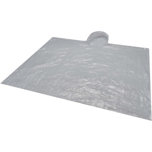 Fog poncho in round plastic container with carabiner - Img 9