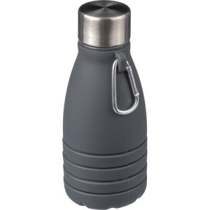 AX Sticlă sport pliabilă 550 ml cu carabină