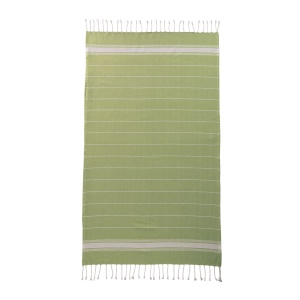 Fouta beach towel/sarong, 100% cotton (182gr/m2) with tassels, 90 x 170 cm - Img 3