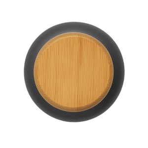 Frosted glass bottle and bamboo lid, capacity 500 ml - Img 8