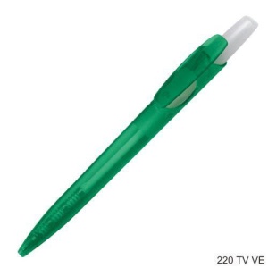 Gathered™ Pix Stilus din plastic, corp transparent color, parti albe
