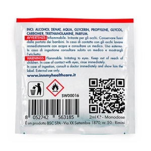 GC 2 ml gel de curățare, dezinfecționare și hidratare cu alcool - Img 2