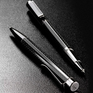 GC Ducati corse carbon finish ballpoint pen black ink. with box - Img 3