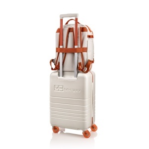 GC Mh way underseat softlight nylon backpack. white - Img 3