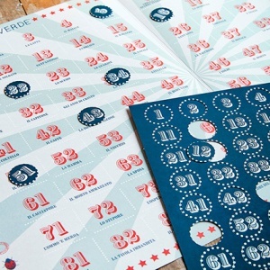 GC Sonoverde paper bingo kit (1 billboard, 12 mats e 90 pawns) - Img 2
