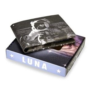 GC Tyvek ecological wallet. 100% made in italy. design "luna" - Img 2